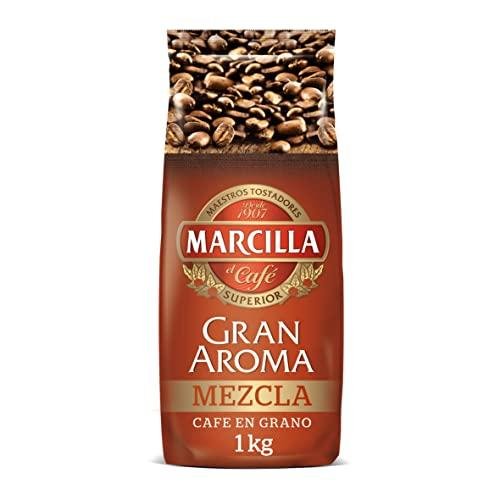 Marcilla Gran Aroma Café en Grano Mezcla | 1000g | Intensidad 10