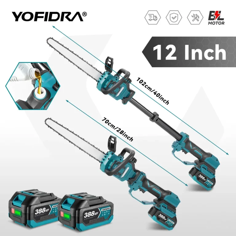 MOTO Sierra ELÉCTRICA MAKITA 18V CON POSTE TELESCÓPICO