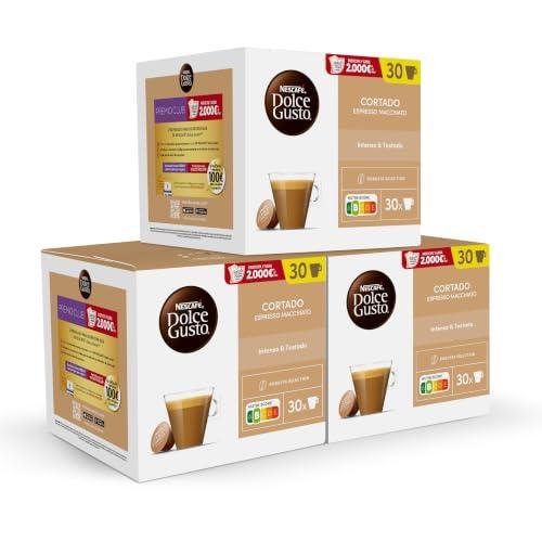 NESCAFÉ Dolce Gusto Café Cortado 90 cápsulas (3x30) | Dolce Gusto Café