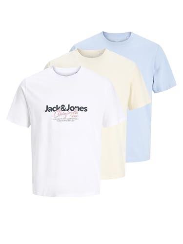 Pack 3 camisetas hombre Jack & Jones Jorcassis