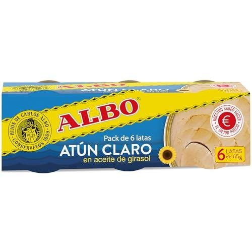 Pack 6 latas de atún Albo por 7,89€ (-36%)