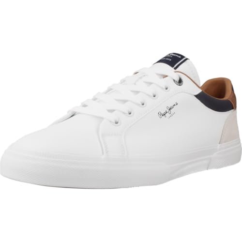 Pepe Jeans Deportivas PMS30839 de la Talla 44 en Color White