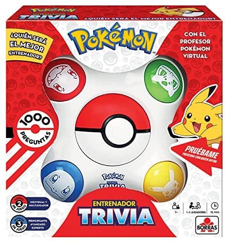 POKÉMON ENTRENADOR TRIVIA - JUEGO DE MESA AL MEJOR PRECIO