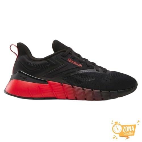 Reebok Zapatillas Deportivas Nano Gym para Hombre, Color Negro/Rojo