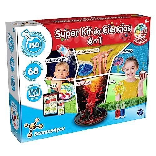 SCIENCE4YOU SÚPER KIT DE CIENCIAS AL MEJOR PRECIO