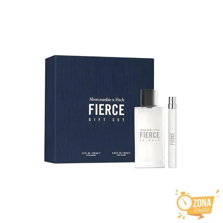 Set Fierce - EDC - 100ml + Mini 10ml