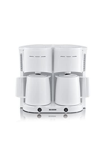 SEVERIN Cafetera de goteo Duo hasta 16 tazas, Cafetera de filtro
