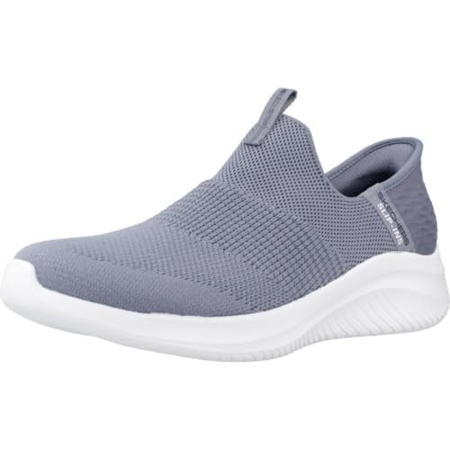 Skechers Mujer Ultra Flex 3.0 Cozy Streak Slip In ENTRENADOR, Slate