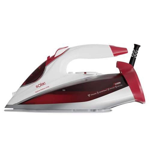 Solac Optima Relieve 3100 Plancha de Vapor 3100W, Golpe 220 g/min