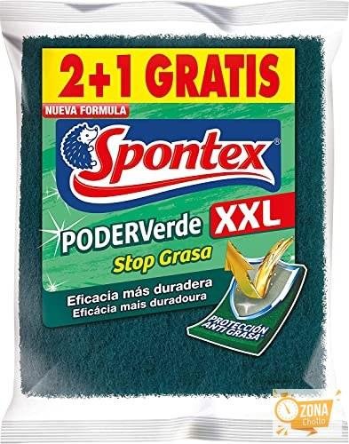 Spontex Estropajo Poder Verde Xxl 70 g