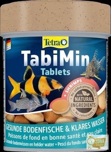 Tetra Tablets TabiMin Alimento para peces de fondo, 275 comprimidos