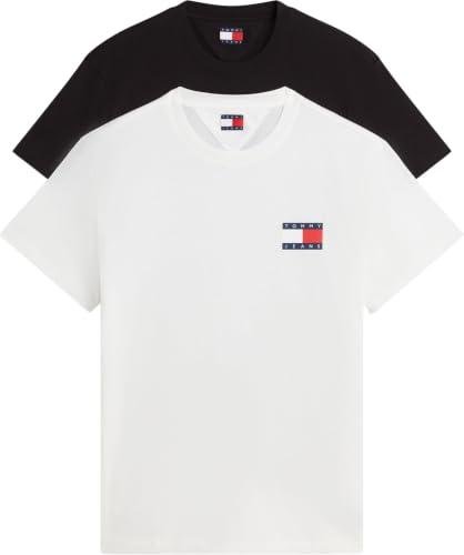 Tommy Jeans TJM Slim 2PACK ESS Flag tee EXTDM0DM22143 Camisetas
