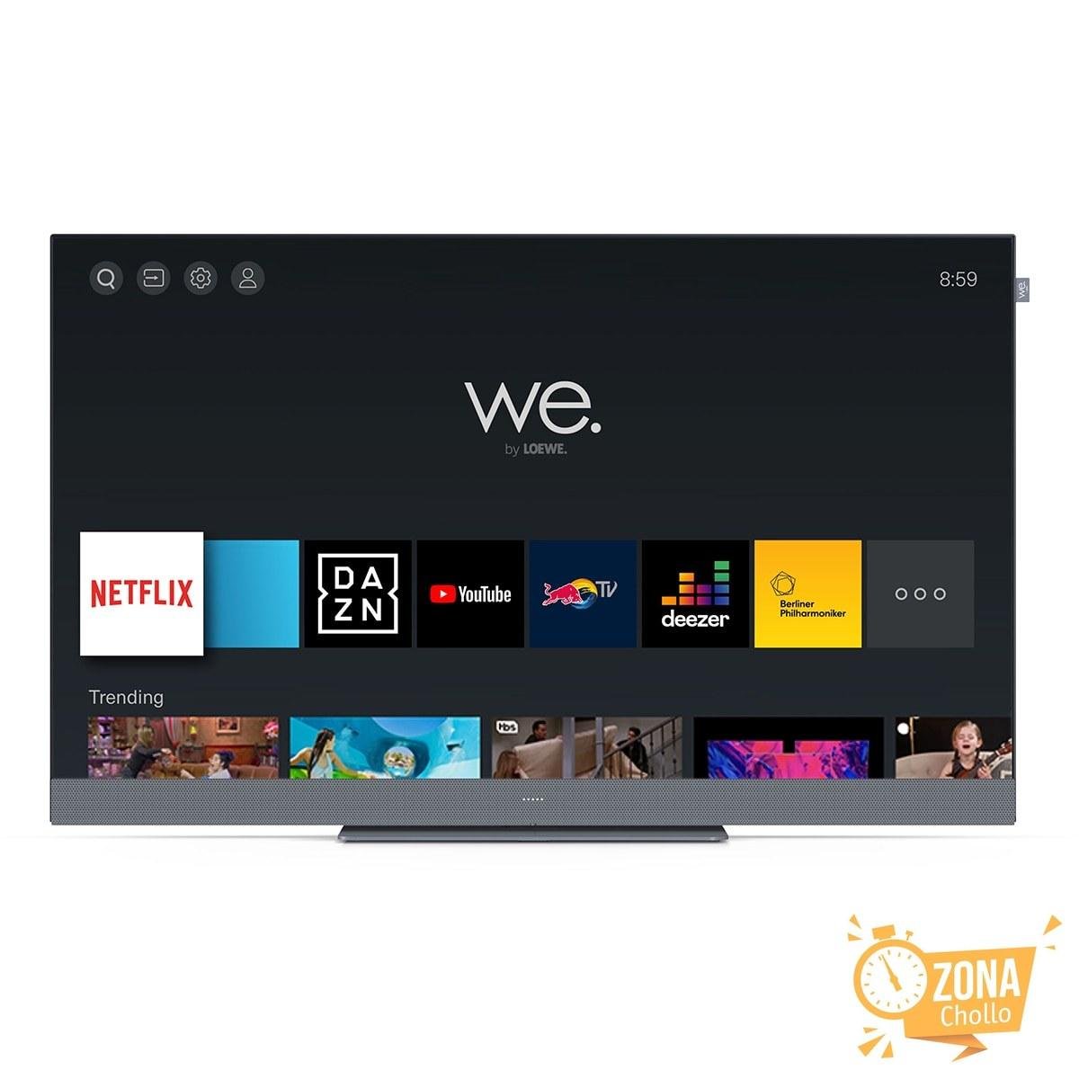 TV LED 108 cm (43'') We. SEE by LOEWE 43 UHD 4K, HDR, Wi-Fi y Smart