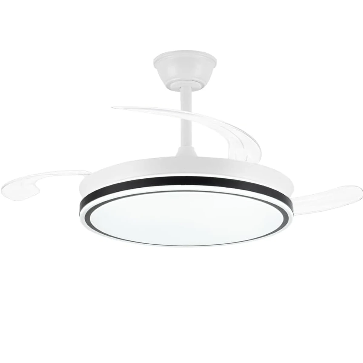 Ventilador de techo con luz LED y aspas retráctiles a -25%