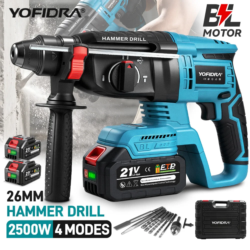 YOFIDRA TALADRO ELÉCTRICO SIN ESCOBILLAS - ALIEXPRESS
