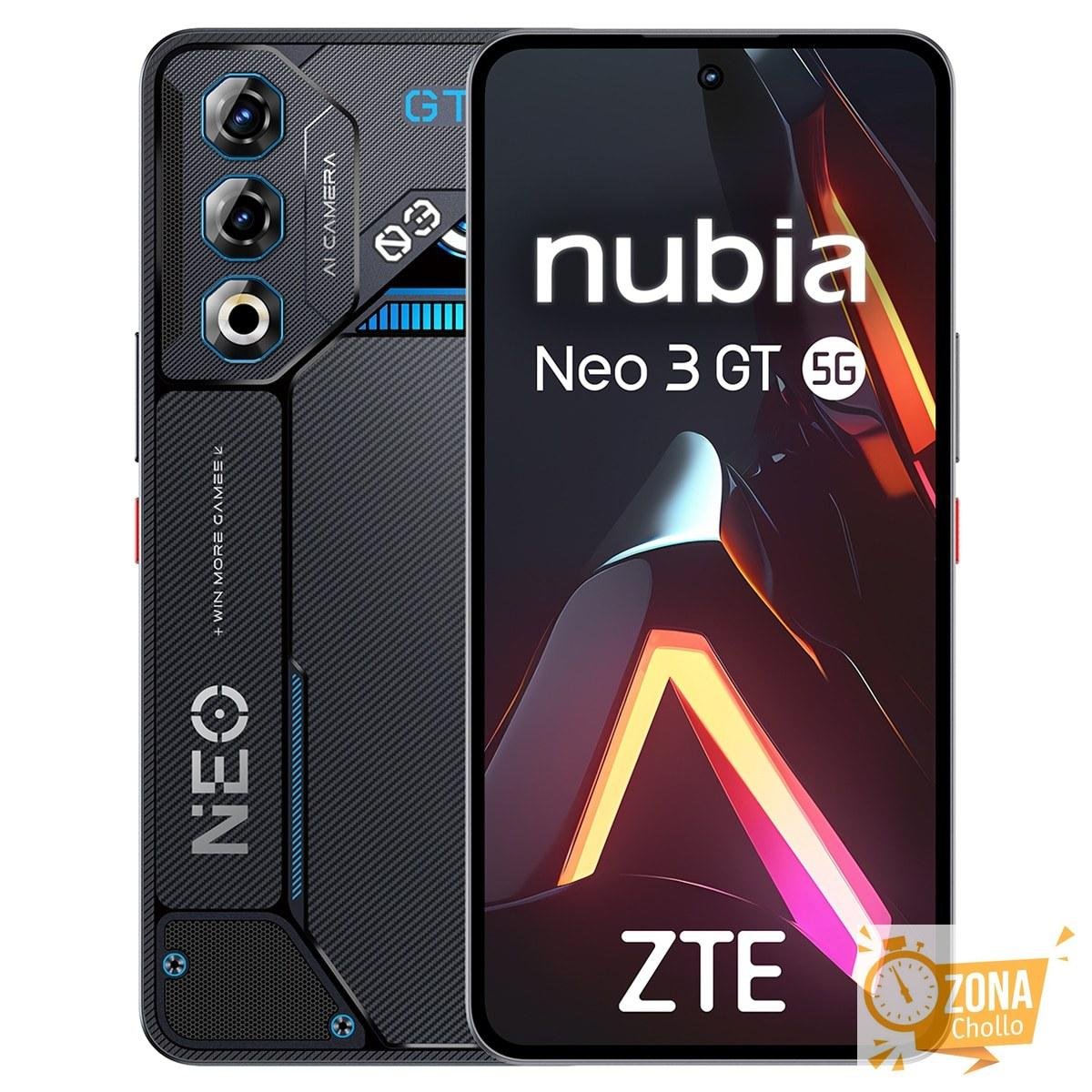 ZTE nubia Neo 3 GT 5G 12GB + 256GB móvil libre (Reacondicionado Grado